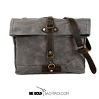 Bolsa Carteiro Alforjes BP 110 Lona+Couro. Viagens e Motos BAGYPACK