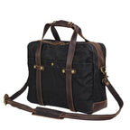 Pasta Executiva BP 101 Lona e Couro: Durabilidade e Estilo Casual para Notebook 14" BAGYPACK