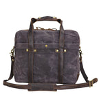 Pasta Executiva BP 101 Lona e Couro: Durabilidade e Estilo Casual para Notebook 14" BAGYPACK
