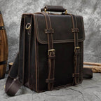 Mochila Notebook 2 em 1 em Couro Legítimo BP 103: Versatilidade com Toque Profissional BAGYPACK