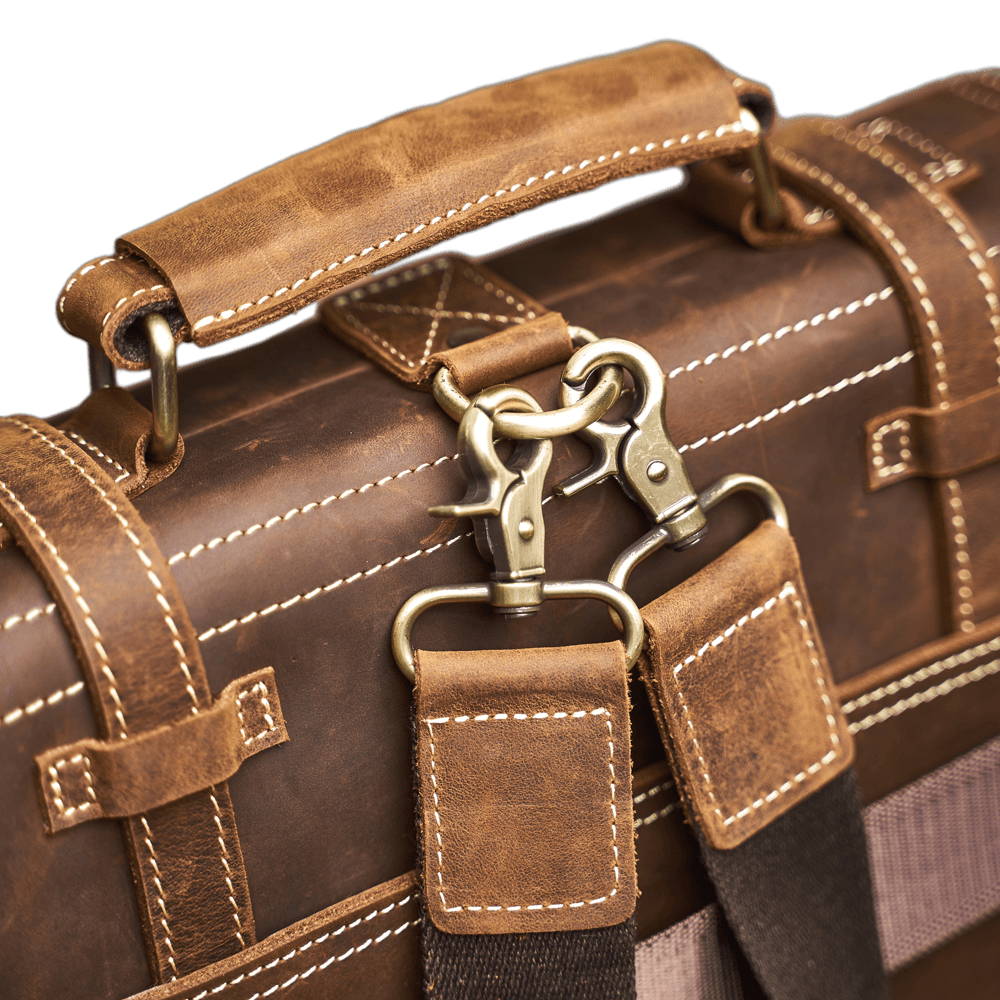 Mochila Notebook 2 em 1 em Couro Legítimo BP 103: Versatilidade com Toque Profissional BAGYPACK