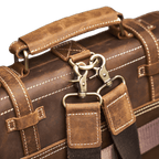 Mochila Notebook 2 em 1 em Couro Legítimo BP 103: Versatilidade com Toque Profissional BAGYPACK