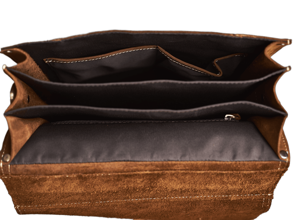 Mochila Notebook 2 em 1 em Couro Legítimo BP 103: Versatilidade com Toque Profissional BAGYPACK