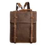 Mochila Notebook 2 em 1 em Couro Legítimo BP 103: Versatilidade com Toque Profissional BAGYPACK