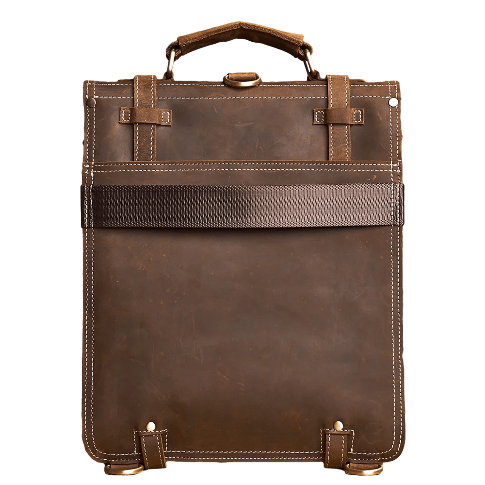 Mochila Notebook 2 em 1 em Couro Legítimo BP 103: Versatilidade com Toque Profissional BAGYPACK