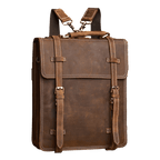 Mochila Notebook 2 em 1 em Couro Legítimo BP 103: Versatilidade com Toque Profissional BAGYPACK
