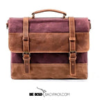 Bolsa Carteiro Masculina BP 108 Lona+Couro - BAGYPACK