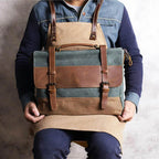 Bolsa Carteiro BP 108 | Lona e Couro | Mensageiro | Notebook | Bagypack - BAGYPACK