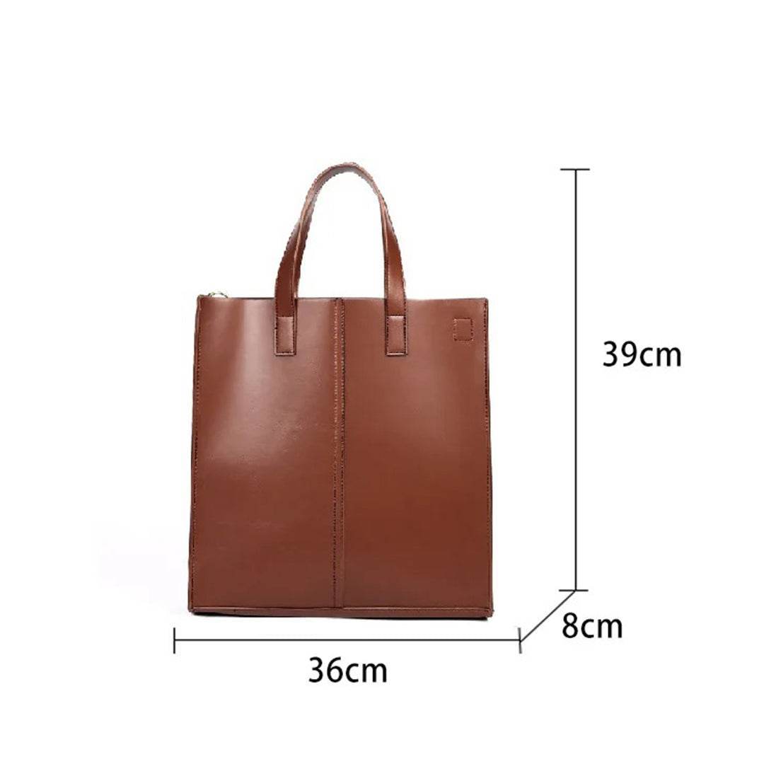 Tote Bag Masculina BP 125: Minimalismo Elegante e Amplo Espaço para o Notebook BAGYPACK