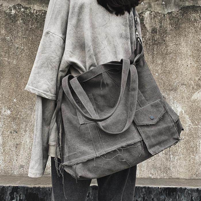 Bolsa Carteiro Masculina BP 126: Estilo Casual em Lona e Amplo Espaço Urbano BAGYPACK