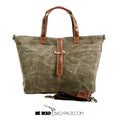 Bolsa Carteiro BP 203 Masculina em Lona Couro. Notebook 14" BAGYPACK