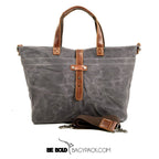 Bolsa Carteiro Masculina BP 203 Lona+Couro - BAGYPACK