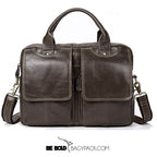 Pasta Executiva BP 800 Couro Legítimo Notebook 14" BAGYPACK