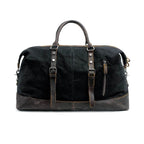Bolsa de Viagem Grande BP 600 | Lona e Couro | Espaçosa | Bagypack - BAGYPACK
