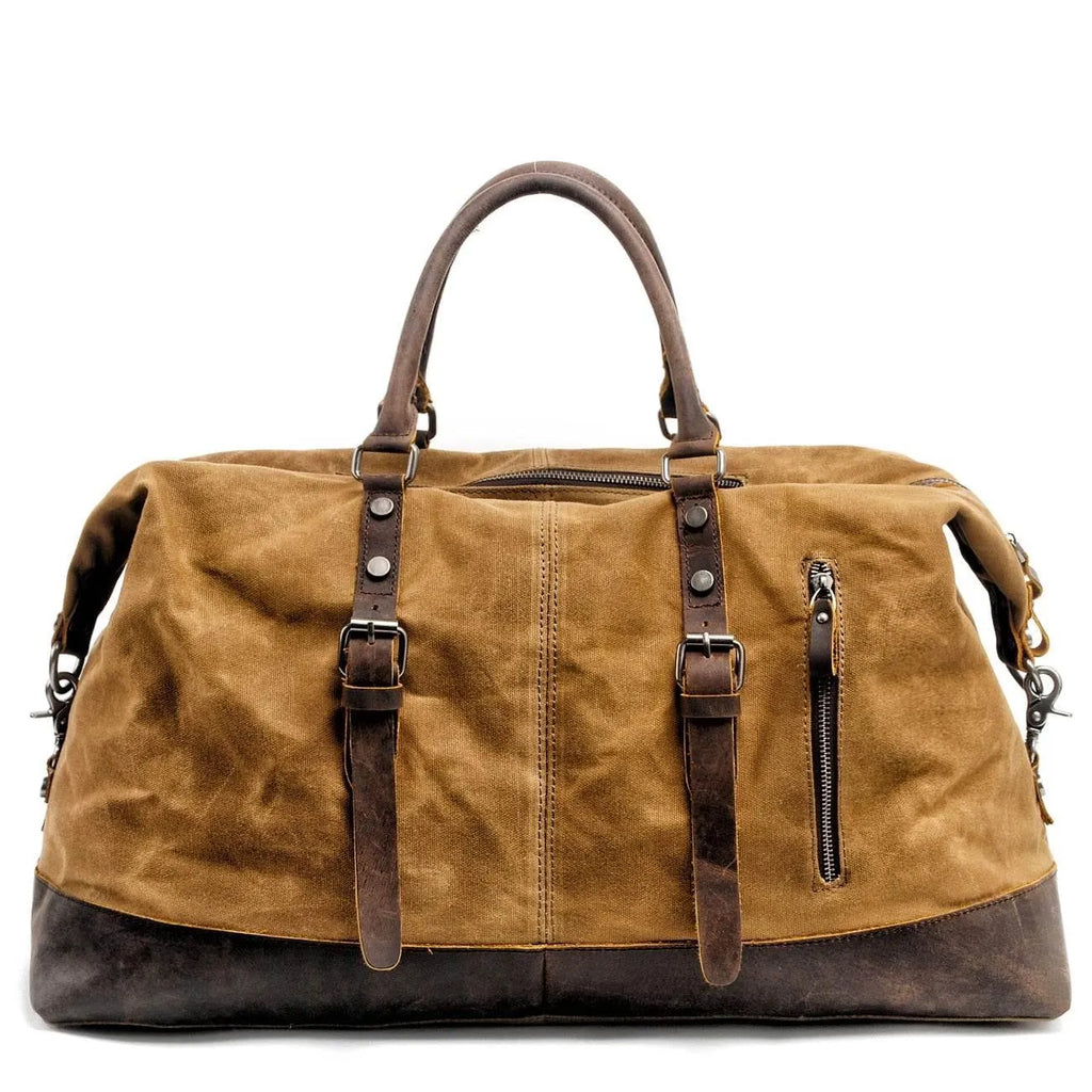 Bolsa de Viagem BP 600 Grande em Lona e Couro BAGYPACK