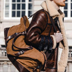 Bolsa de Viagem Grande BP 600 | Lona e Couro | Espaçosa | Bagypack - BAGYPACK