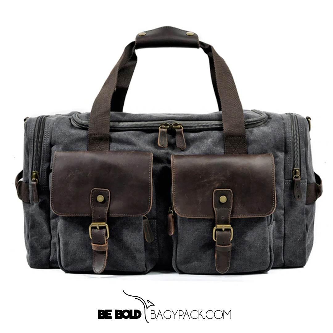 Bolsa de Viagem BP 601 Lona+Couro - BAGYPACK