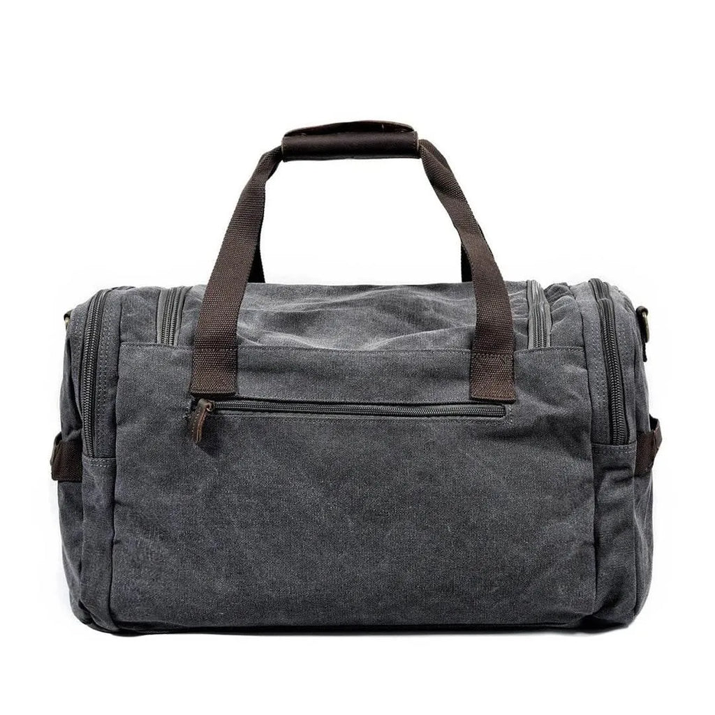 Bolsa de Viagem BP 601 Masculina em Lona e Couro BAGYPACK