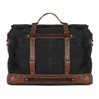 Bolsa de Viagem BP 616: Durabilidade em Lona Encerada e Estilo Clássico do Couro BAGYPACK
