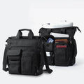 Bolsa Carteiro Masculina BP 227: Organização Superior com 14 Bolsos e Tecido Oxford BAGYPACK