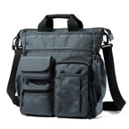 Bolsa Carteiro Masculina BP 227: Organização Superior com 14 Bolsos e Tecido Oxford BAGYPACK