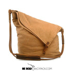Bolsa Unissex BP 206 | Lona e Couro | Versátil Tiracolo | Bagypack - BAGYPACK