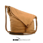 Bolsa Tiracolo BP 206 Unissex em Lona e Couro BAGYPACK