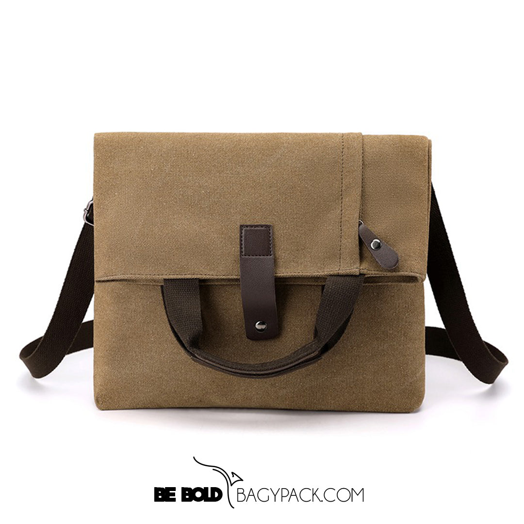 Bolsa Tiracolo BP 230 masculina compacta e elegante, ideal para o uso diário.