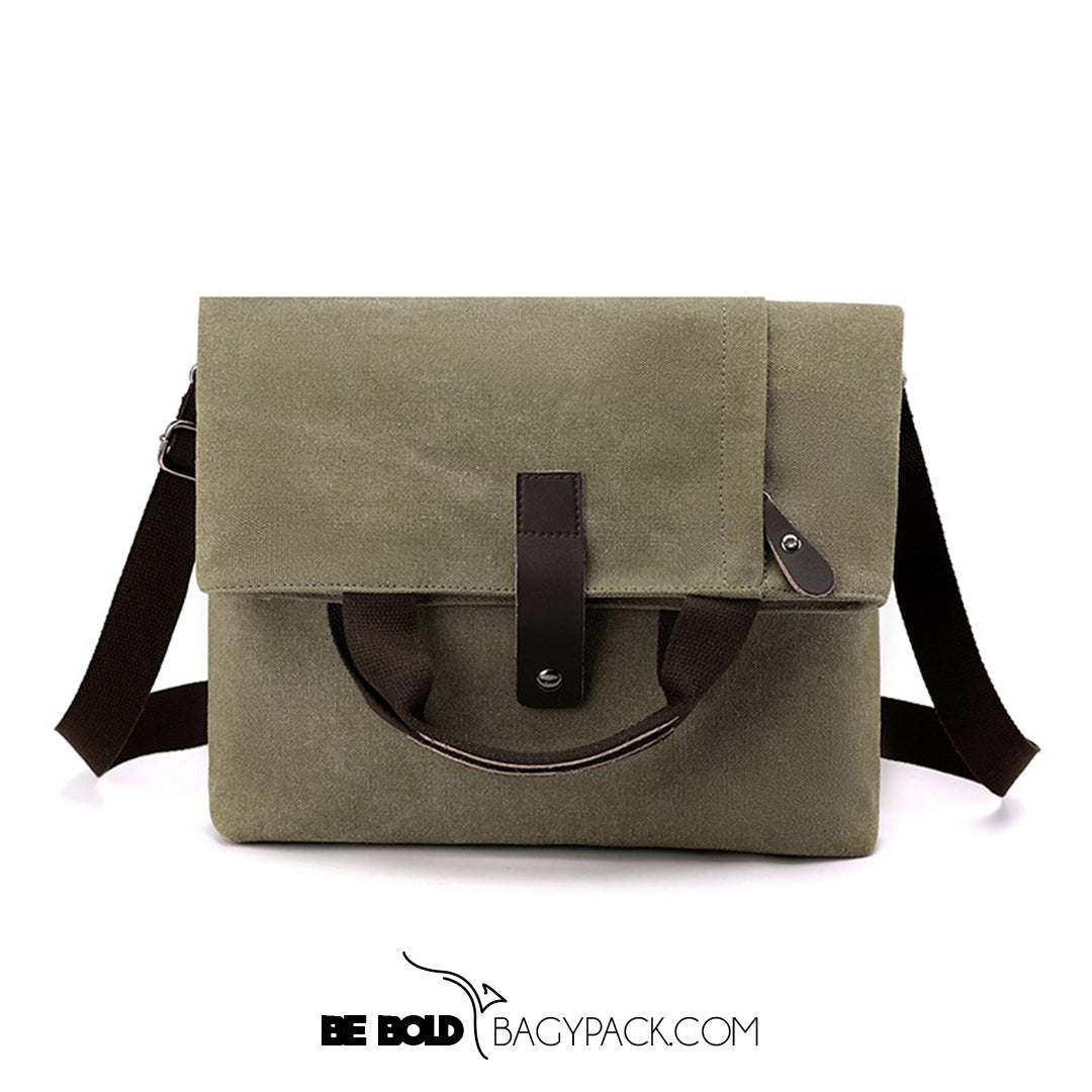 Bolsa Tiracolo BP 230 masculina compacta e elegante, ideal para o uso diário.