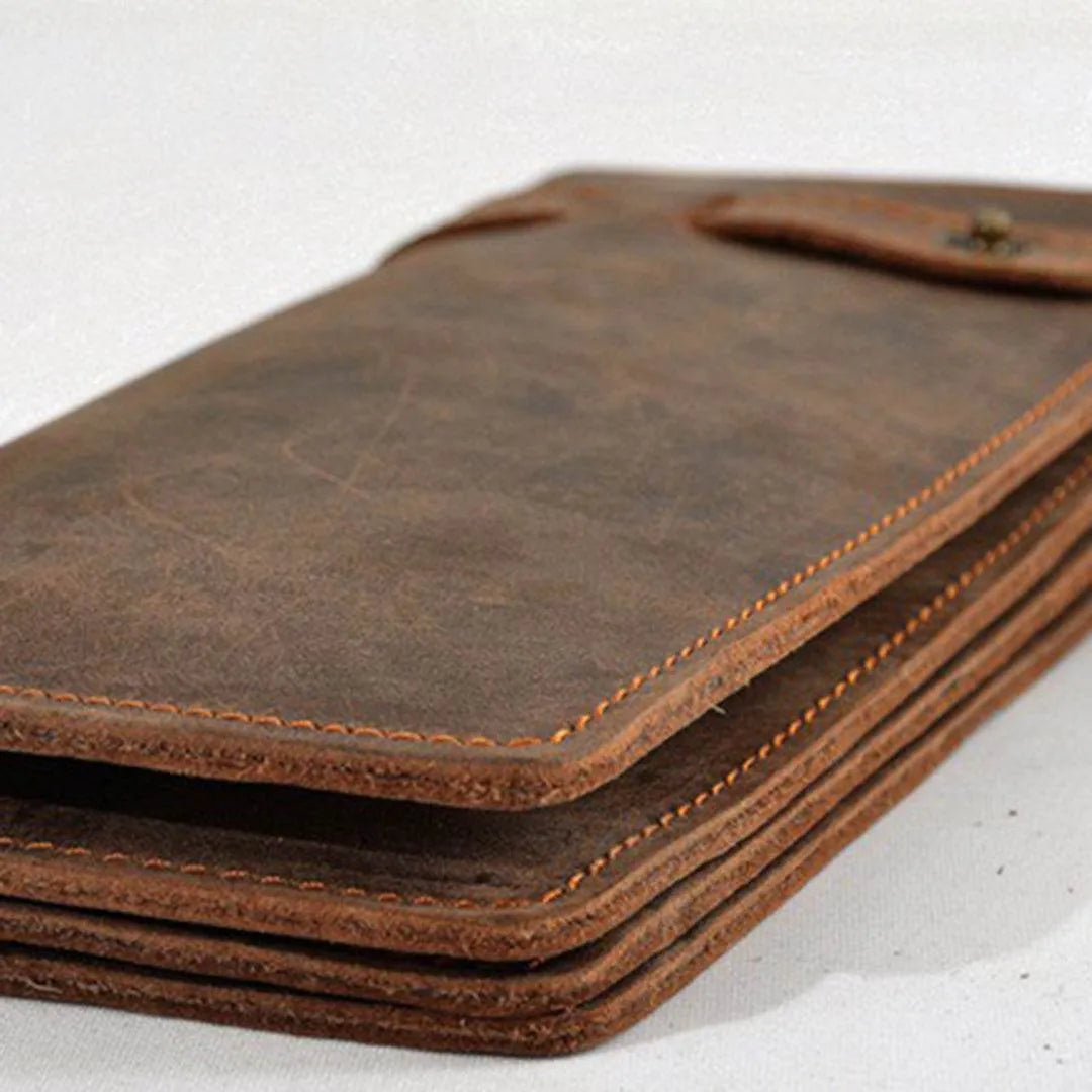 Carteira Masculina BP 202 | Couro Slim | Compacta e Elegante | Bagypack - BAGYPACK