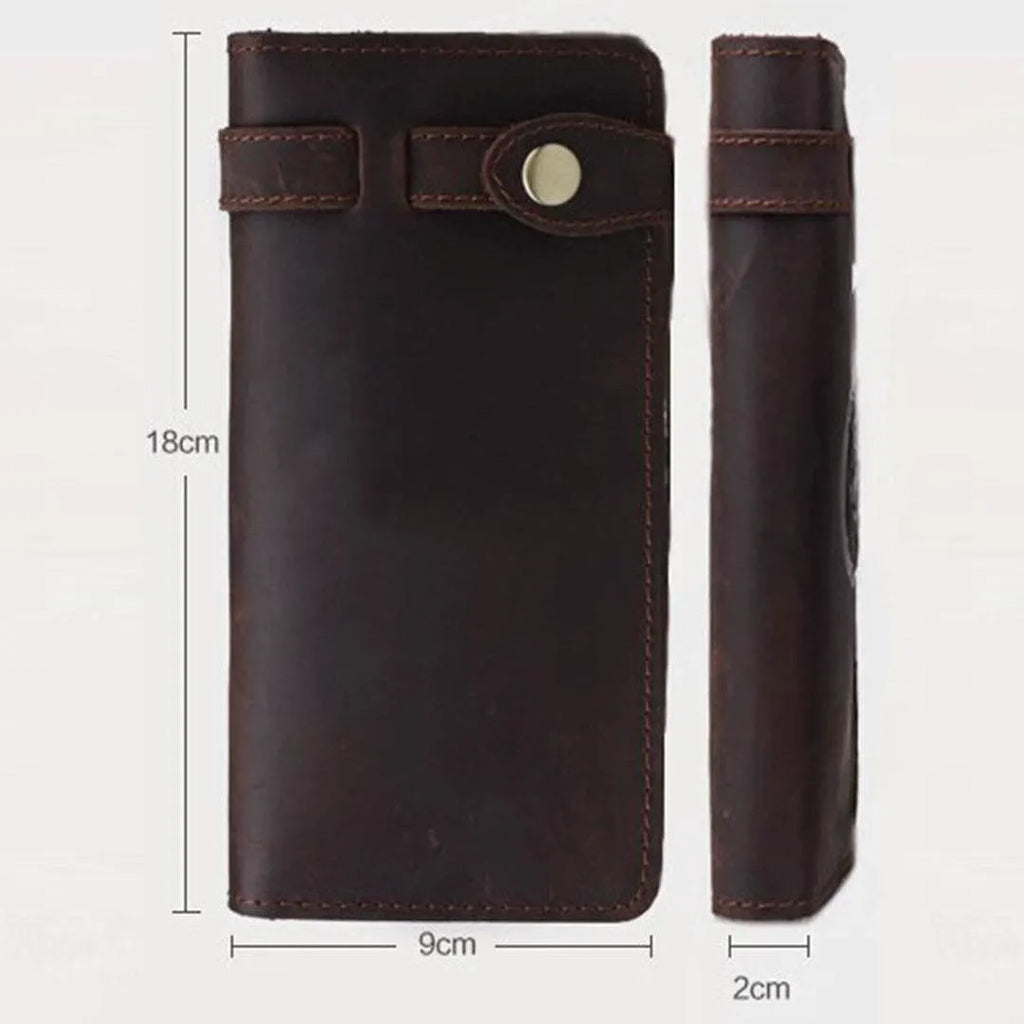 Carteira Masculina BP 202 | Couro Slim | Compacta e Elegante | Bagypack - BAGYPACK