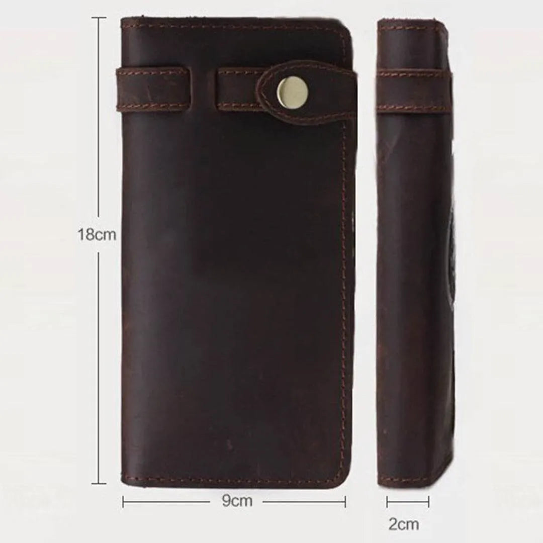 Carteira Masculina BP 202 | Couro Slim | Compacta e Elegante | Bagypack - BAGYPACK