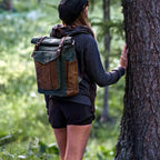 Mochila Notebook BP 100 Lona+Couro - BAGYPACK