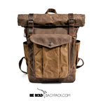 Mochila Notebook BP 100 Lona+Couro - BAGYPACK