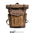 Mochila BP 100 Notebook 15.6" em Lona e Couro BAGYPACK