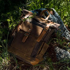 Mochila Notebook BP 104 Lona+Couro - BAGYPACK