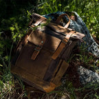Mochila BP 104 Notebook 15.6" em Lona e Couro BAGYPACK
