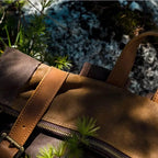 Mochila BP 104 Notebook 15.6" em Lona e Couro BAGYPACK