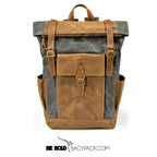 Mochila BP 104 Notebook 15.6" em Lona e Couro BAGYPACK