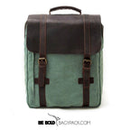 Mochila BP 113 Notebook 15.6" em Lona e Couro BAGYPACK