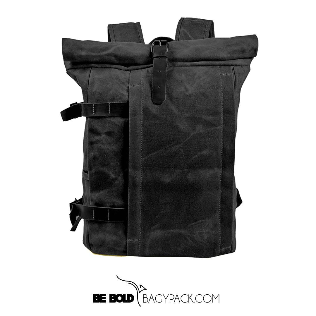 Mochila BP 120 Notebook 15.6" em Lona e Couro BAGYPACK
