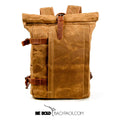 Mochila BP 120 Notebook 15.6" em Lona e Couro BAGYPACK