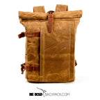 Mochila BP 120 Notebook 15.6" em Lona e Couro BAGYPACK