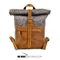 Mochila Notebook BP 127 Lona + Couro Notebook 15" BAGYPACK