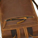 Mochila Notebook em Couro Legítimo BP 105: Segurança e Estilo para Notebook 15" BAGYPACK