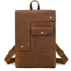 Mochila Notebook em Couro Legítimo BP 105: Segurança e Estilo para Notebook 15" BAGYPACK