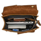 Mochila Notebook em Couro Legítimo BP 105: Segurança e Estilo para Notebook 15" BAGYPACK