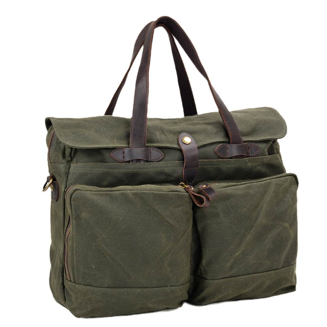 Pasta Executiva BP 314: Lona, Couro e Espaço para Notebook 15.6" BAGYPACK