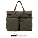 Pasta Executiva BP 314: Lona, Couro e Espaço para Notebook 15.6" BAGYPACK