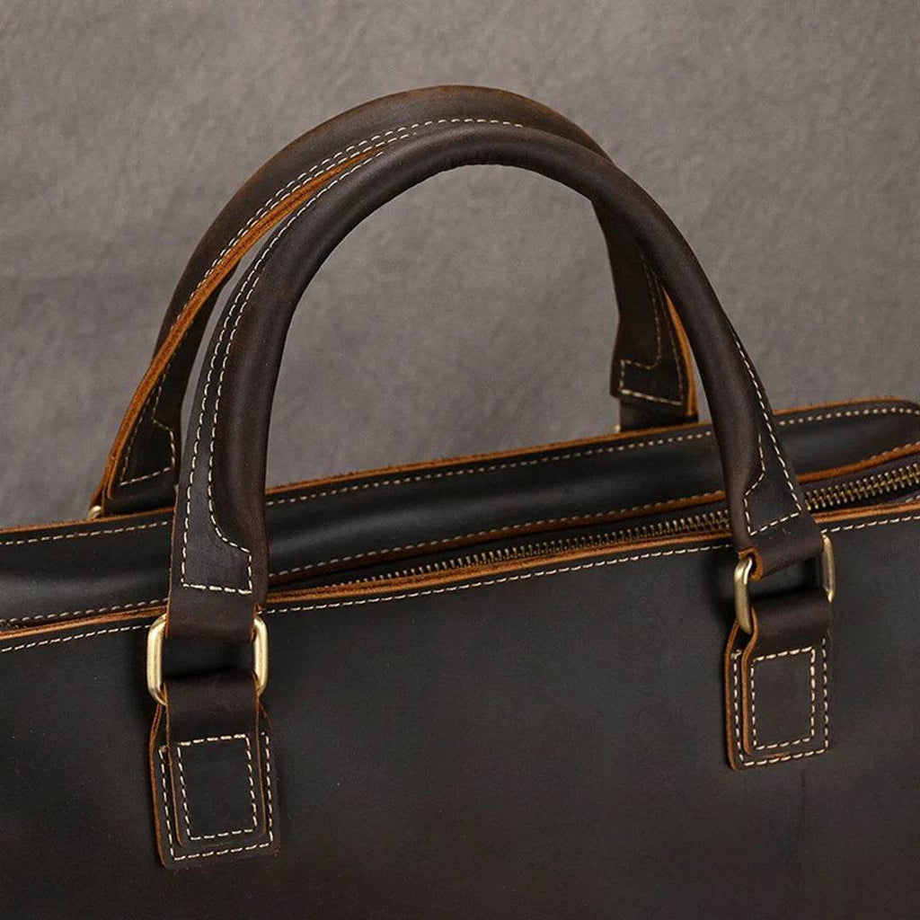 Pasta Executiva em Couro Legítimo BP 118: Elegância e Organização para o Profissional Moderno BAGYPACK